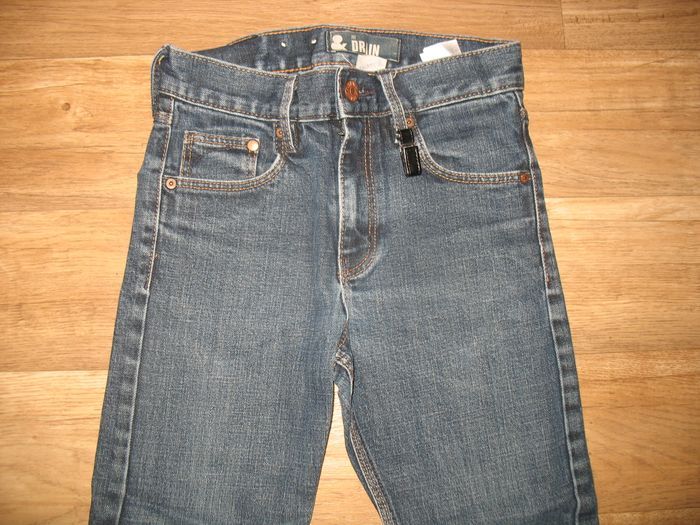 JEAN SLIM BLEU DÉLAVÉ GARÇON - H&M - 8 ANS - n°01 - photo numéro 2