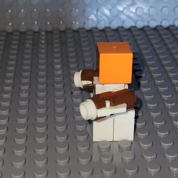 Minifigure / Figurine 🎮 Jeu Vidéo - Minecraft 🌨 Le Golem de Neige - photo numéro 3