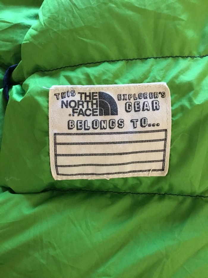 Doudoune enfant The North Face bleu marine taille 12-18 mois 070 - photo numéro 13