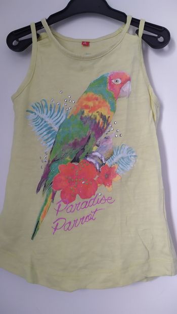 Débardeur perroquet 4 ans