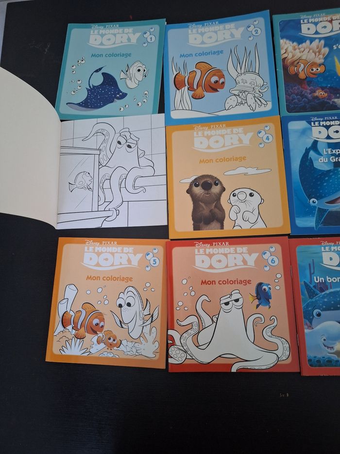 Livre coloriage et histoire nemo - photo numéro 3