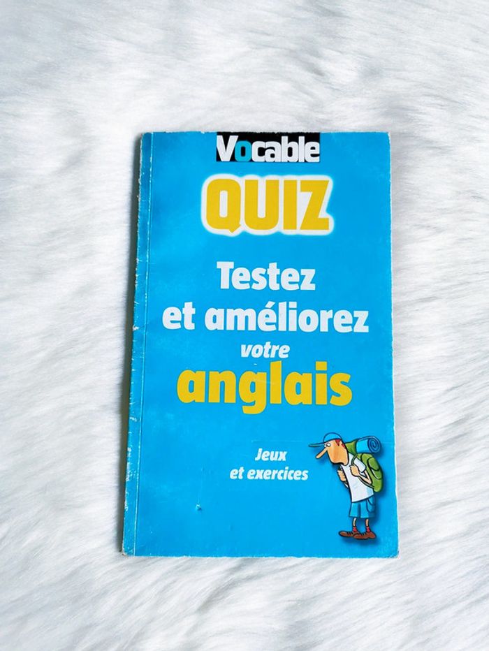 Livre Vocable Quiz : Tester et améliorer votre anglais 🖤
