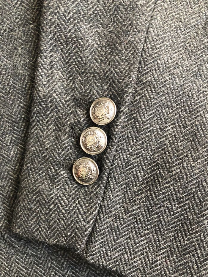 Blazer veste en tweed neuve Somewhere taille 36 grise - photo numéro 4