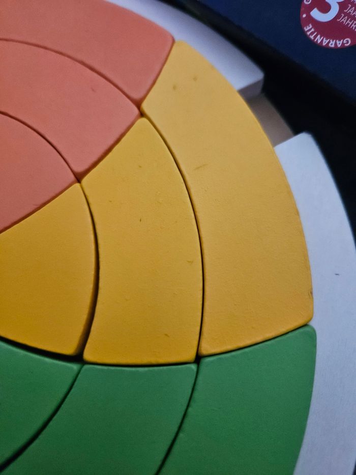 Jeu emboitement arc en ciel cercle - photo numéro 3