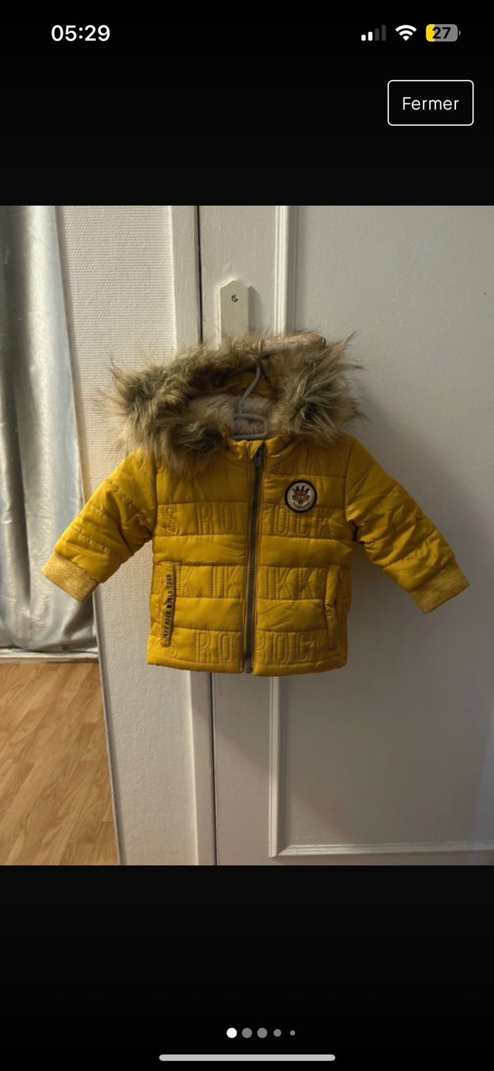 Manteau ikks fausse fourrure