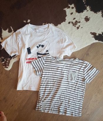 Lot de 2 tee shirts garçon 12ans