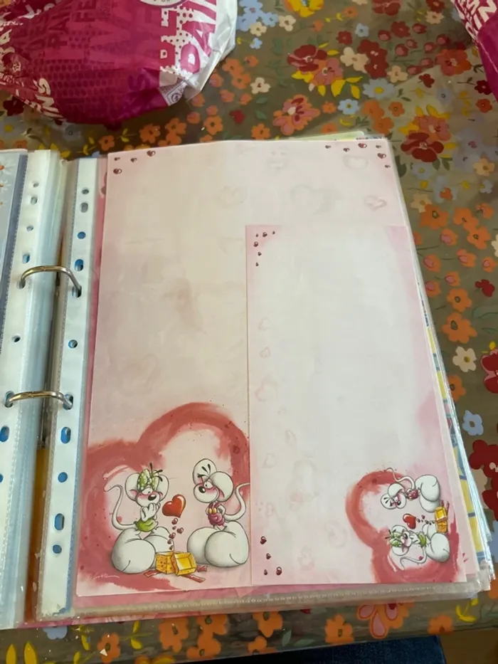 Feuille diddl et enveloppe - photo numéro 18