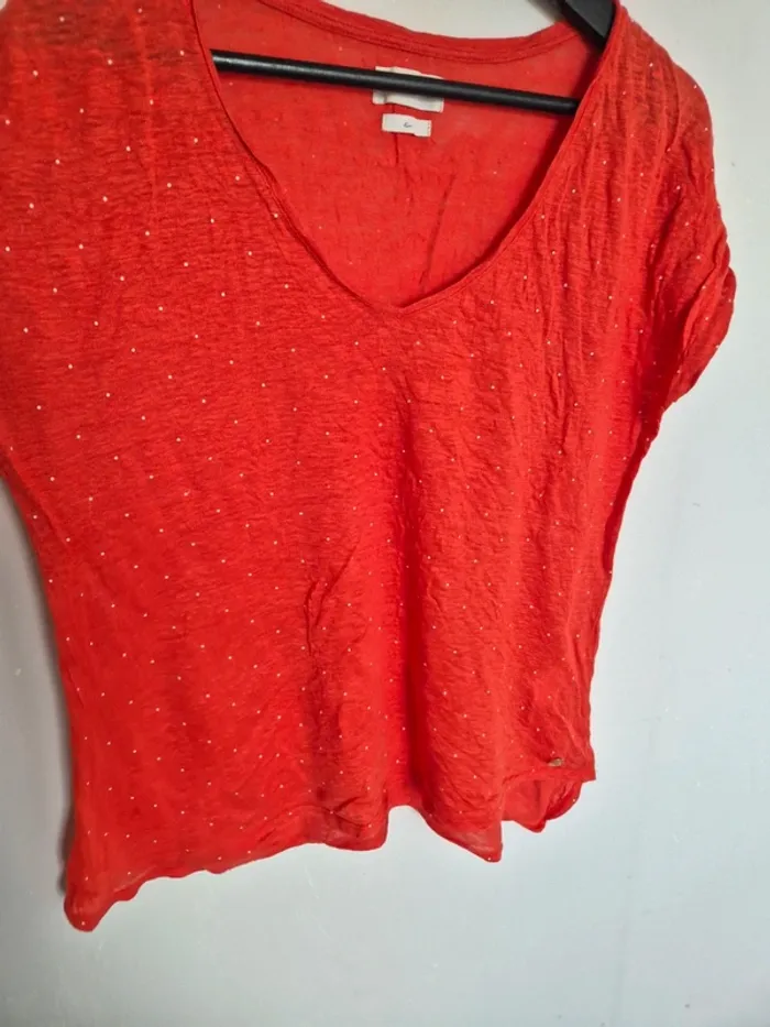 T-shirt en lin Harris wilson taille 1 - photo numéro 7