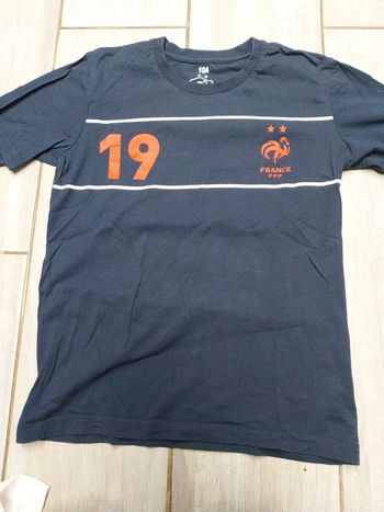Tee-shirt garçon France benzema 10 ans