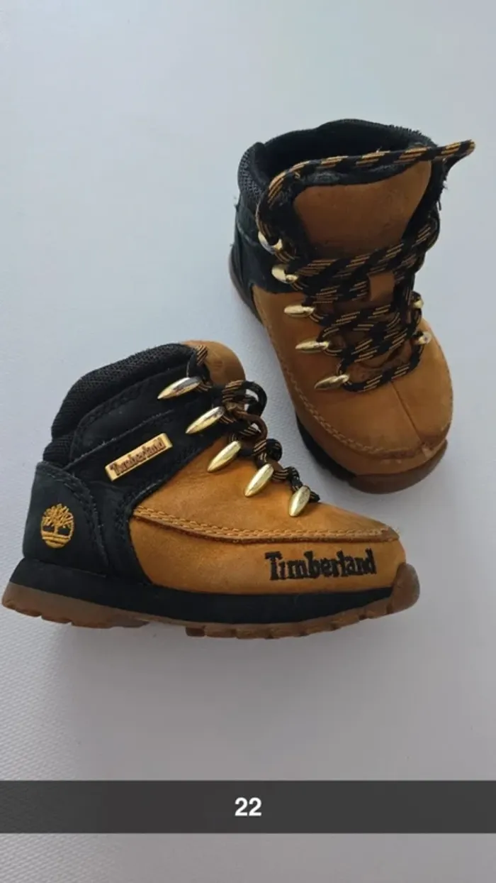 Chaussures montante timberland