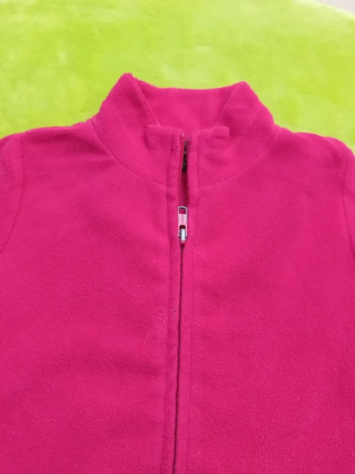 Polaire rose Kiabi taille 4 ans - photo numéro 3