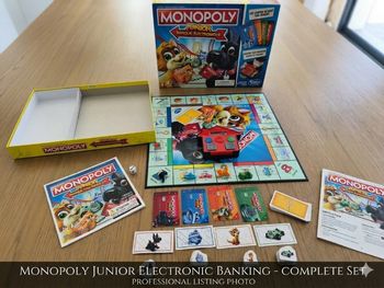 Monopoly junior carte bancaire 