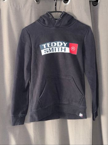 Sweat Teddy Smith 12 ans – Noir élégant, parfait état !
