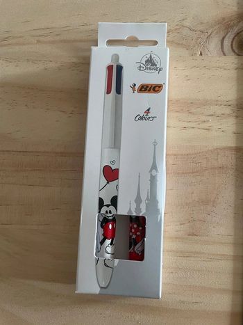 Duo Stylos BIC 4 Couleurs Disney Parks - Mickey & Minnie - Édition Limitée !