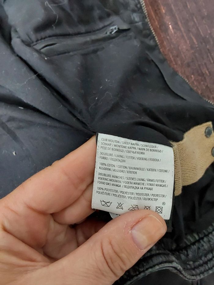 Blouson en cuir Oakwood - photo numéro 7