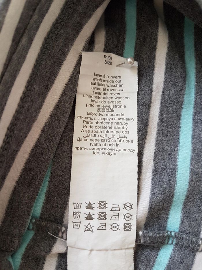 Débardeur à rayures avec brasserie intégrée - photo numéro 6