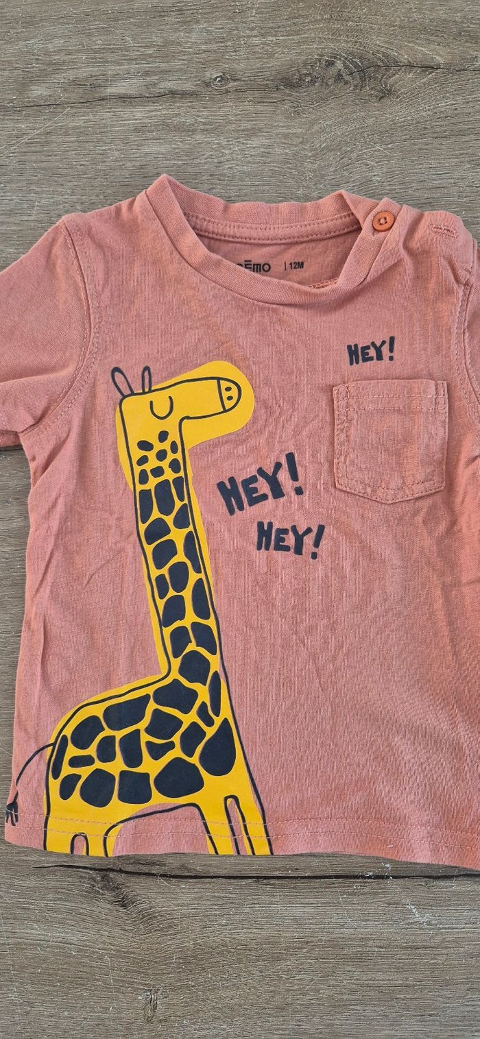 Lot t-shirts MC 12 mois - photo numéro 3