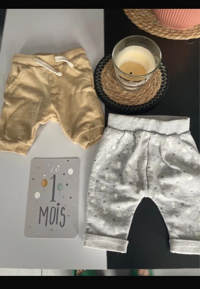 Lot de pantalon 1mois Kiabi