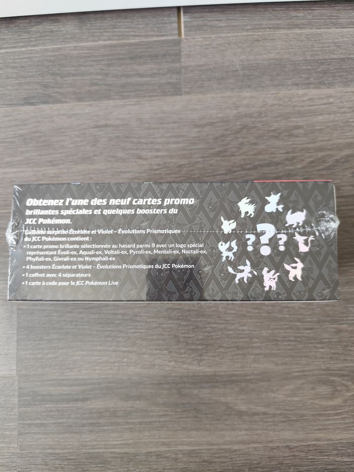 Boîte surprise cartes Pokémon évolutions Prismatiques EV8.5 coffret - photo numéro 2