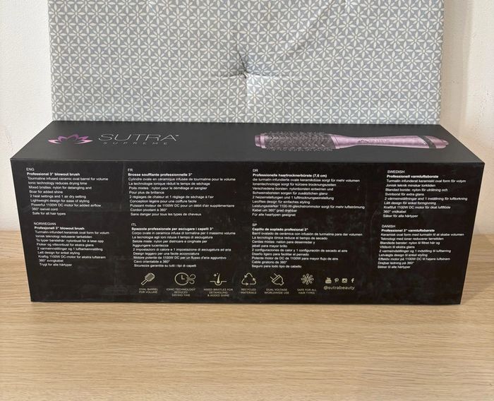 Brosse Soufflante Professionnelle "Sutra Supreme" - photo numéro 3