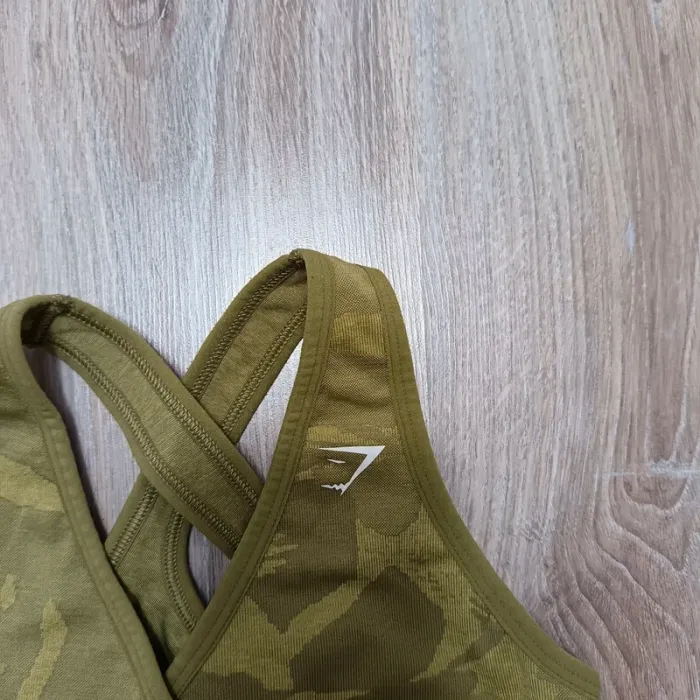 Brassière gymshark femme s camouflage - photo numéro 3