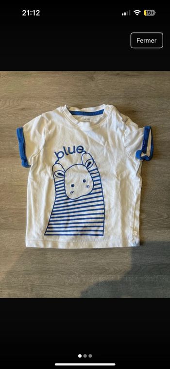T-shirt obaïbi 12 mois