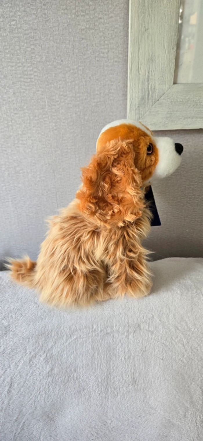Superbe peluche Lady de la belle et le Clochard acheter a disneyland paris - photo numéro 7