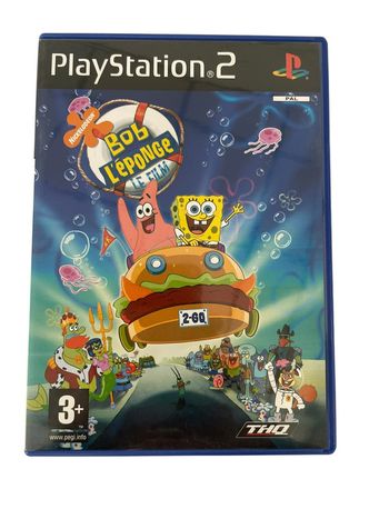Jeu vidéo Bob l’éponge le film sur console PlayStation 2