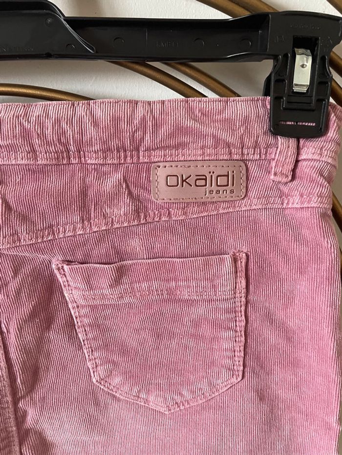 Jupe en velours Okaibi T10 ans - photo numéro 4