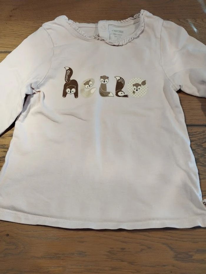 Lot n° 525 T-shirt manches longues Obaïbi 24 mois - photo numéro 3