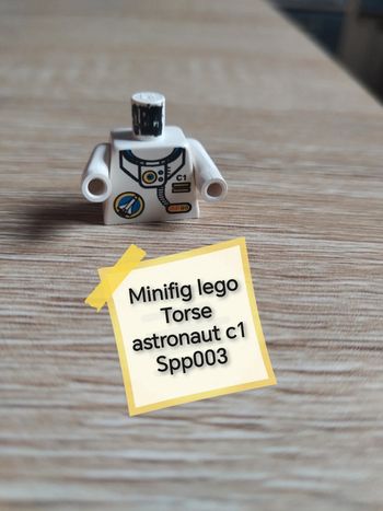 Minifig lego torse astronaut c1 spp003