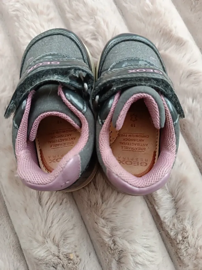 🔸 Baskets Geox Respira Premières Chaussures Bottillons de Marche 19🔸 - photo numéro 6