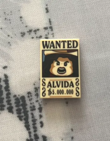 Poster Wanted Alvida Lego One Piece