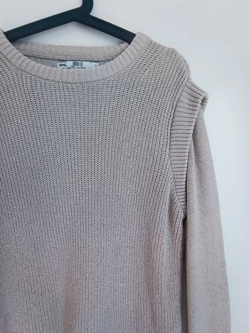 Pull gris 70% coton Only Taille L En très bon état