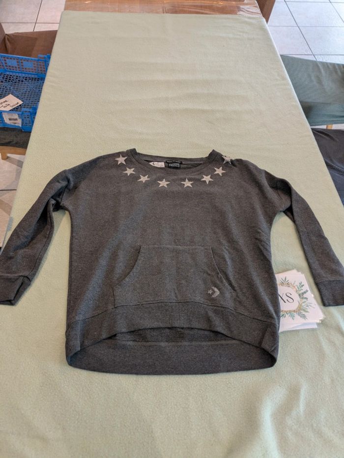 Pull converse gris XS
