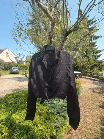 Chemise courte à nouer Jennyfer