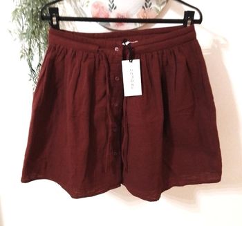 jupe camaieu avec doublure épaisse taille 38 - 100% coton