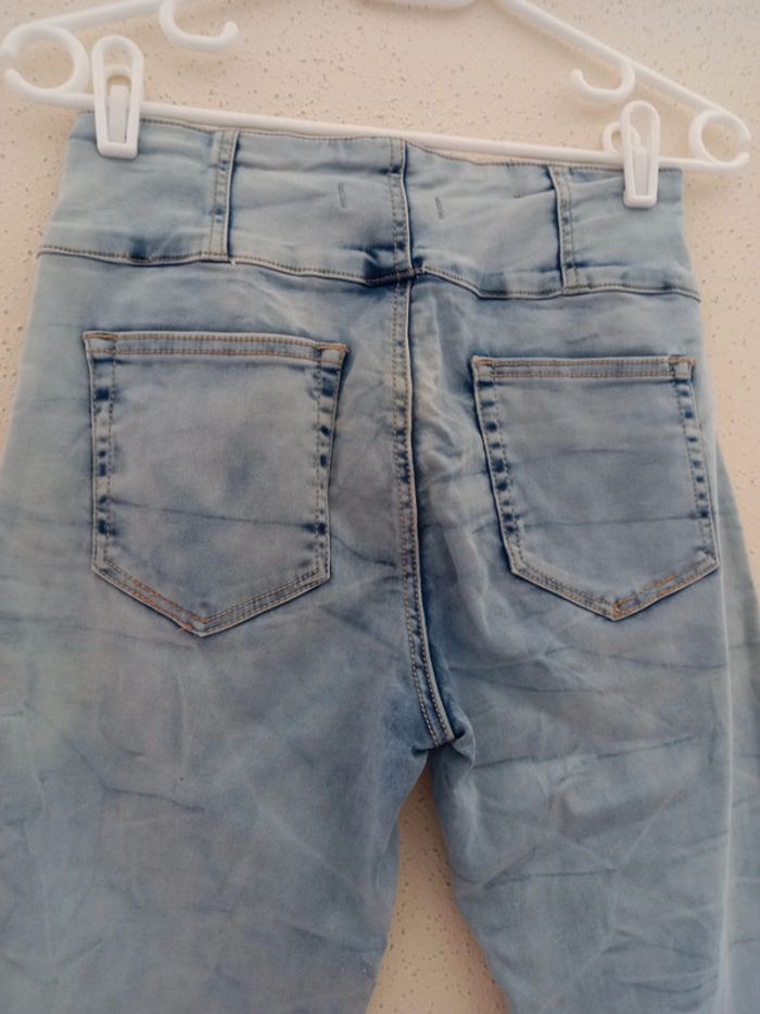 Pantalon jeans Taille haute Taille : 40 - photo numéro 6