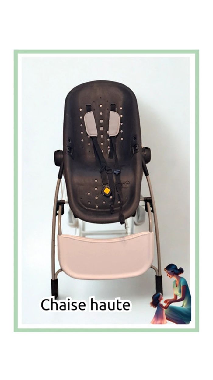 💚 Chaise haute et transat bébé - photo numéro 3