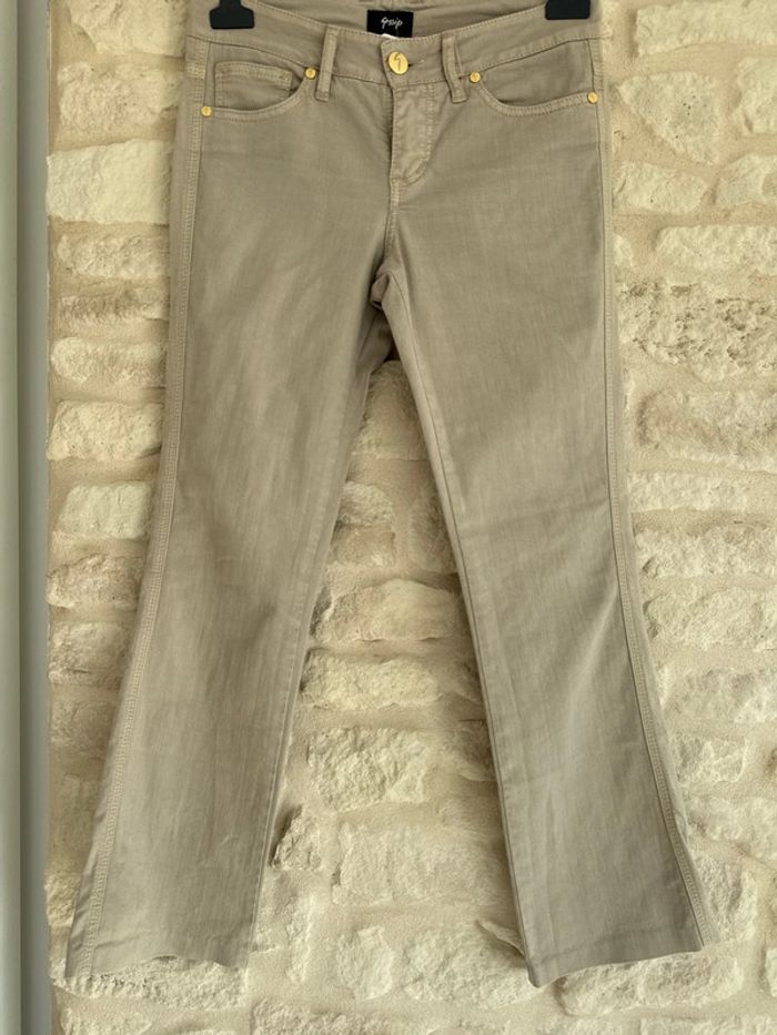 Jean beige Gossip Taille 38 - 8 € - photo numéro 4