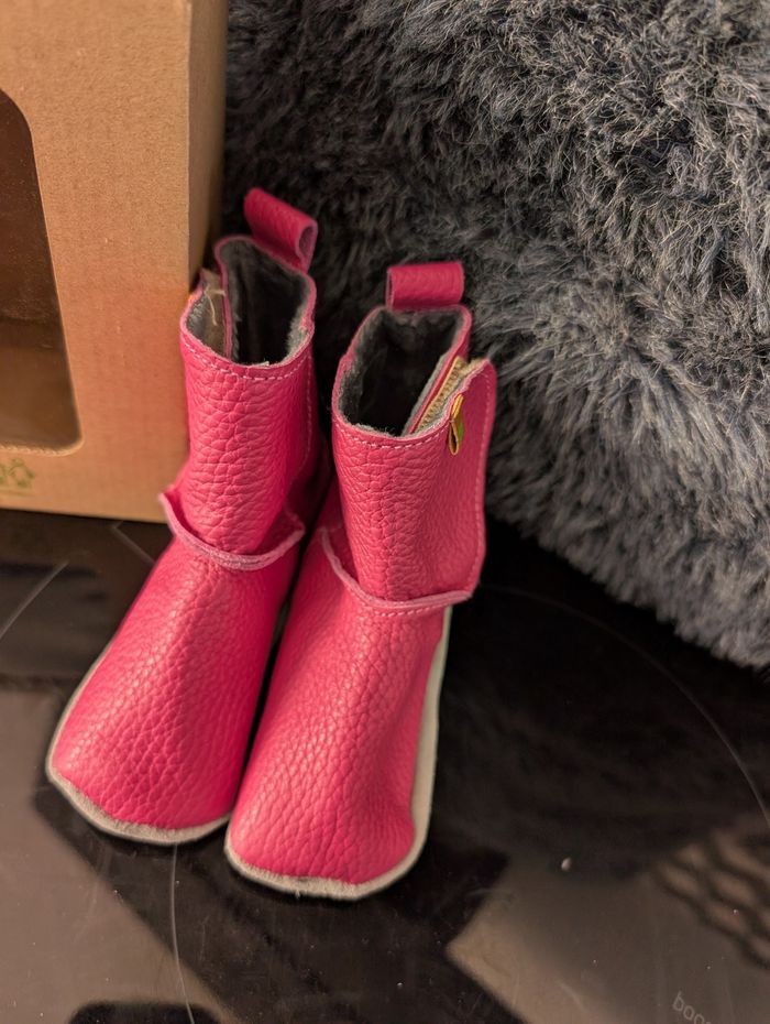 Chaussons en cuir tout doux et souple fille. Taille 21. Neuf. El Naturalista - photo numéro 8