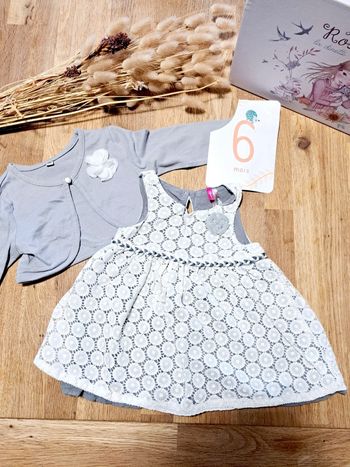 Robe et gilet de cérémonie