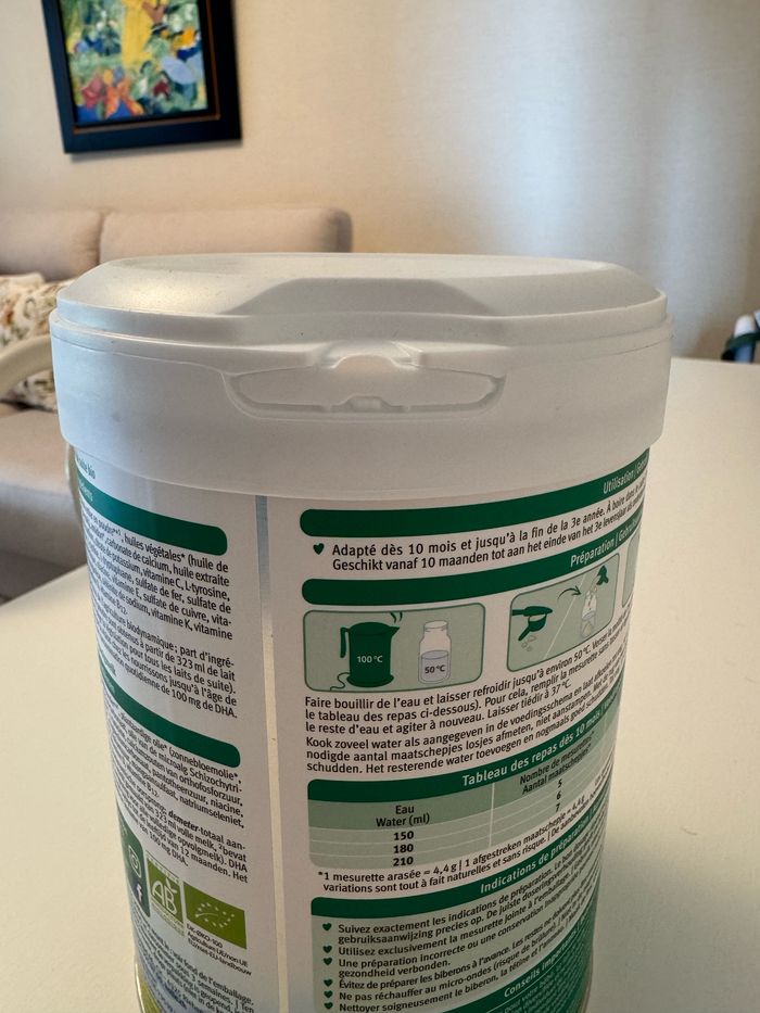 Lait de chèvre Holle 3 bio - photo numéro 2