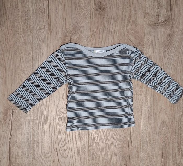 Lot 4 t-shirt ML 18mois TBE - photo numéro 6
