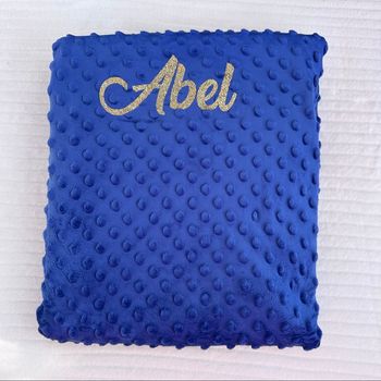Couverture plaid bébé personnalisé