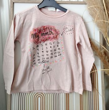 Zara Baby Girl Tee Shirt Fille 2-3 ans