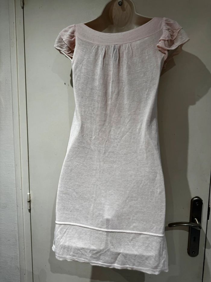 Robe rose transparente naf Naf Taille XS - photo numéro 9