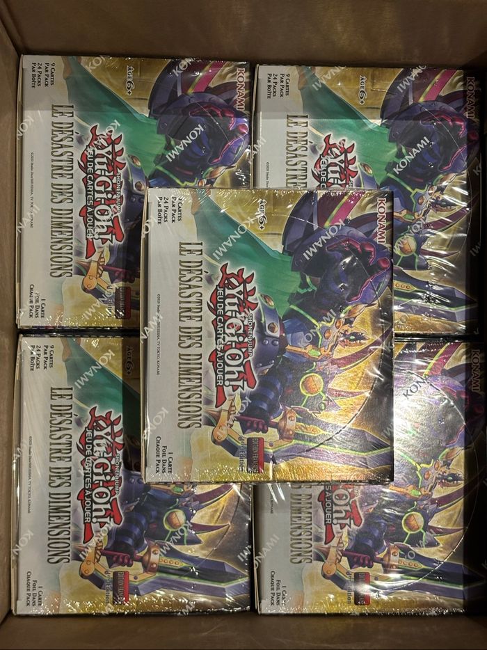 Yu-Gi-Oh - Display - Le Désastre des Dimensions - DOOD - Boite de 24 boosters en français