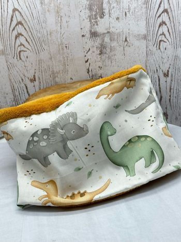 Snood garcon motifs dinosaures , cache cou garçon - photo numéro 2