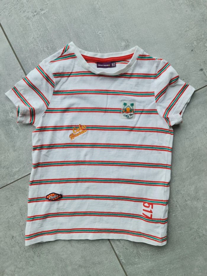 Ensemble été mi saison gilet t-shirt manches courtes et short 6 ans - photo numéro 4